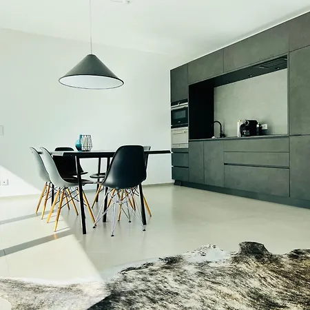 Seenahe Design-ferienwohnung Loft Aquamarin شقة *